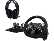 LOGITECH Volant de gaming G920 Driving Force + casque de gaming G335 Noir (991-000551)