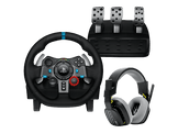LOGITECH Volant G29 Driving Force Racing + Casque Astro A10 + Pédalier (991-000486)