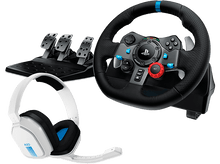 Charger l&#39;image dans la galerie, LOGITECH Volant G29 Driving Force Racing + Casque Astro A10 + Pédalier (991-000486)
