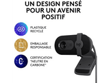LOGITECH Webcam Brio 100 Full HD Noir (960-001585)
