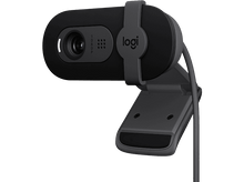 Charger l&#39;image dans la galerie, LOGITECH Webcam Brio 100 Full HD Noir (960-001585)
