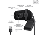 LOGITECH Webcam Brio 100 Full HD Noir (960-001585)