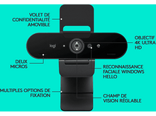 Charger l&#39;image dans la galerie, LOGITECH Webcam Brio 4K Stream Edition
