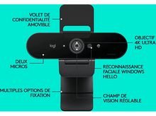 Charger l&#39;image dans la galerie, LOGITECH Webcam Brio 4K Stream Edition Webcam

