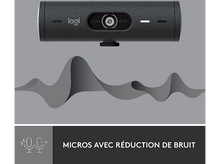 Charger l&#39;image dans la galerie, LOGITECH Webcam Brio 500 Graphite (960-001422)
