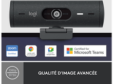 Charger l&#39;image dans la galerie, LOGITECH Webcam Brio 500 Graphite (960-001422)
