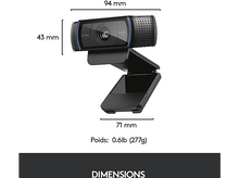 Charger l&#39;image dans la galerie, LOGITECH Webcam C920 HD Pro (960-001055)
