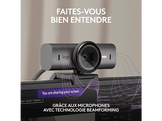 LOGITECH Webcam MX Brio Ultra HD 4K 60 FPS USB-C Noir (960-001559)