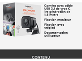 LOGITECH Webcam StreamCam (960-001281)