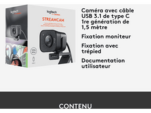 Charger l&#39;image dans la galerie, LOGITECH Webcam StreamCam (960-001281)
