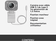 Charger l&#39;image dans la galerie, LOGITECH Webcam StreamCam (960-001281)
