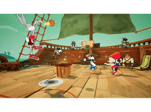 Charger l'image dans la galerie, Personnages de Looney Tunes jouant au basket sur un navire.
