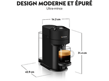 Charger l&#39;image dans la galerie, MAGIMIX BELGIQUE Nespresso Vertuo Next Noir (11719B)
