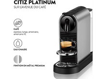 Charger l&#39;image dans la galerie, MAGIMIX Nespresso Citiz Platinum (11715B) Nespresso Original Platinum
