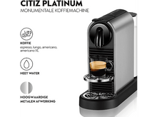 Charger l&#39;image dans la galerie, MAGIMIX Nespresso Citiz Platinum (11715B) Nespresso Original Platinum
