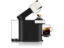 Charger l&#39;image dans la galerie, Un projecteur blanc avec plusieurs ports d&#39;entrée à l&#39;arrière, sur fond blanc.
