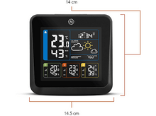 Charger l&#39;image dans la galerie, MARATHON Station météo sans fil Multi-zone London Noir (BA030023-EU1)
