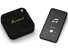 Charger l&#39;image dans la galerie, MARSHALL Enceinte portable Willen Black &amp; Brass
