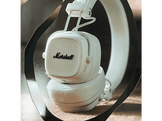 MARSHALL Major V 401111 Crème Wit 228158 On-ear Casque sans fil avec Noise cancelling Blanc