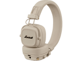 MARSHALL Major V 401111 Crème Wit 228158 On-ear Casque sans fil avec Noise cancelling Blanc