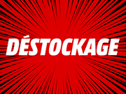 Petite bannière menant à la page Déstockage