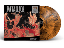 Charger l&#39;image dans la galerie, Pochette de l&#39;album &#39;Load&#39; de Metallica avec deux disques vinyles oranges.
