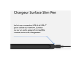MICROSOFT Chargeur pour Stylet Surface Slim Pen / Slim Pen 2 Noir (8X2-00002)