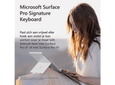 MICROSOFT Cover clavier Surface AZERTY BE Noir (8XA-00006)