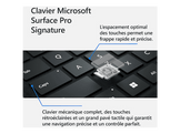 MICROSOFT Cover clavier Surface AZERTY BE Noir (8XA-00006)