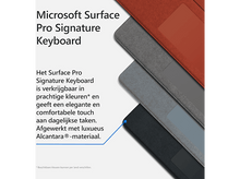 Charger l&#39;image dans la galerie, MICROSOFT Cover clavier Surface AZERTY BE Noir (8XA-00006)
