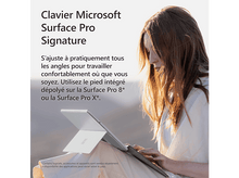 Charger l&#39;image dans la galerie, MICROSOFT Cover clavier Surface AZERTY BE Noir (8XA-00006)
