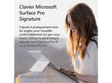 MICROSOFT Cover clavier Surface AZERTY BE Platinum (8XA-00066)
