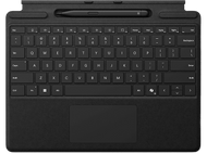 MICROSOFT Étui Microsoft Surface Pro avec clavier et Slim Pen AZERTY Noir (8X6-00173)