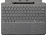 MICROSOFT Étui Microsoft Surface Pro avec clavier et Slim Pen AZERTY Platine (8X6-00219)
