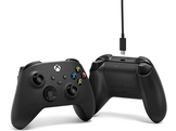 MICROSOFT HW Manette sans fil Xbox Noir (1V8-00002)