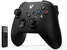 Charger l&#39;image dans la galerie, MICROSOFT HW Manette sans fil Xbox Noir + adaptateur sans fil Windows 10/11 (1VA-00002)
