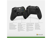 Charger l&#39;image dans la galerie, MICROSOFT Manette sans fil Xbox Series Black Carbon (QAT-00002)
