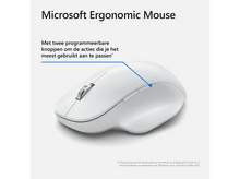 Charger l&#39;image dans la galerie, MICROSOFT Souris sans fil Ergonomic Argenté (222-00020)
