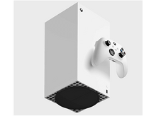 Charger l&#39;image dans la galerie, Console Xbox Series X avec une manette blanche.
