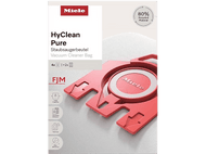 MIELE Sacs d'aspirateur FJM Hyclean Pure 80 Recycled 4 pièces (FJM HYCLEAN PURE 80% RECYCLED)