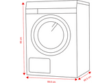 MIELE TWA 520 WP 8kg Active - Sèche-linge pompe à chaleur C