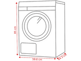 MIELE WWB 360 WCS PowerWash - Lave-linge à chargement frontal - 8 kg - 1400 tr/min - 72 dB