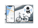 MILI Sonnette de vélo antivol MIBell + Trackeur MiTag Noir (MI-3241)