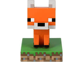 Une figurine de renard Minecraft sur une base d