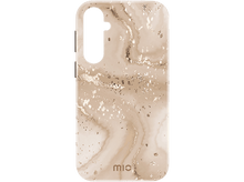 Charger l&#39;image dans la galerie, MIO BY MOBILIZE Cover Magsafe Compatible Samsung A16 4G/5G Gold Marble (80131)
