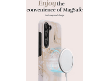 Charger l&#39;image dans la galerie, MIO BY MOBILIZE Cover Magsafe Compatible Samsung A16 4G/5G Gold Marble (80131)
