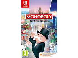Couverture du jeu Monopoly. Mr. Monopoly avec une moustache et un phare.