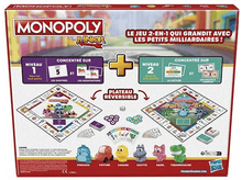 Charger l&#39;image dans la galerie, Monopoly Junior - Jeu 2 en 1 - Version Française
