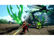 Charger l&#39;image dans la galerie, Scène de jeu de combat pixélisée avec deux personnages en combat.
