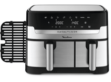 Charger l&#39;image dans la galerie, MOULINEX Airfryer Dual Easy Fry &amp; Grill (EZ905D20)
